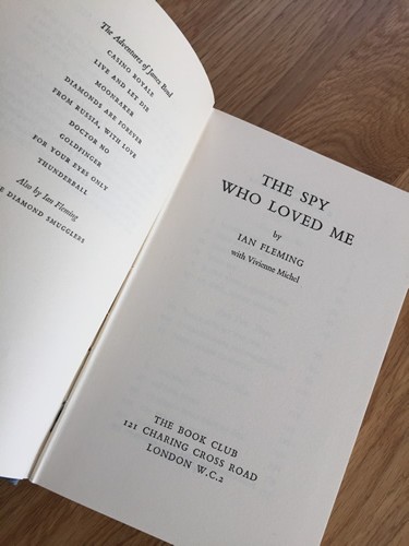 The Spy Who Loved Me, Ian Flemming