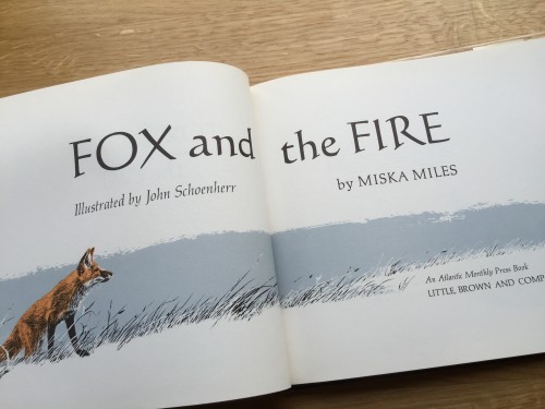 The Fox and the Fire, Schoenherr