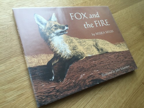 Illistrated book, Fox and the Fire, Schoenherr