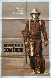 Steve McQueen, rare movie poster, Tom Horn