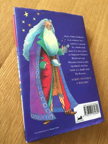 Harry Potter and the Philosopher's Stone first edition