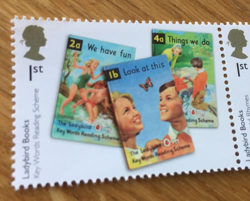 Ladybird Books stamps issued in UK in 2017