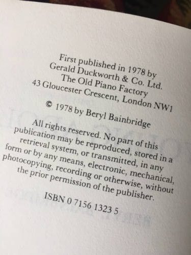 Beryl Bainbridge, Young Adolf