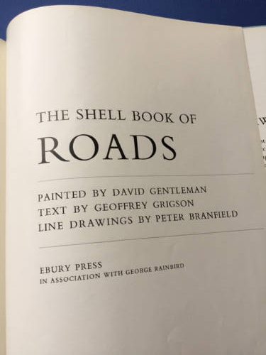 The Shell Book of Roads, David Gentleman