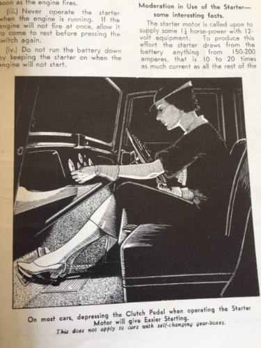 Electricalities for early cars