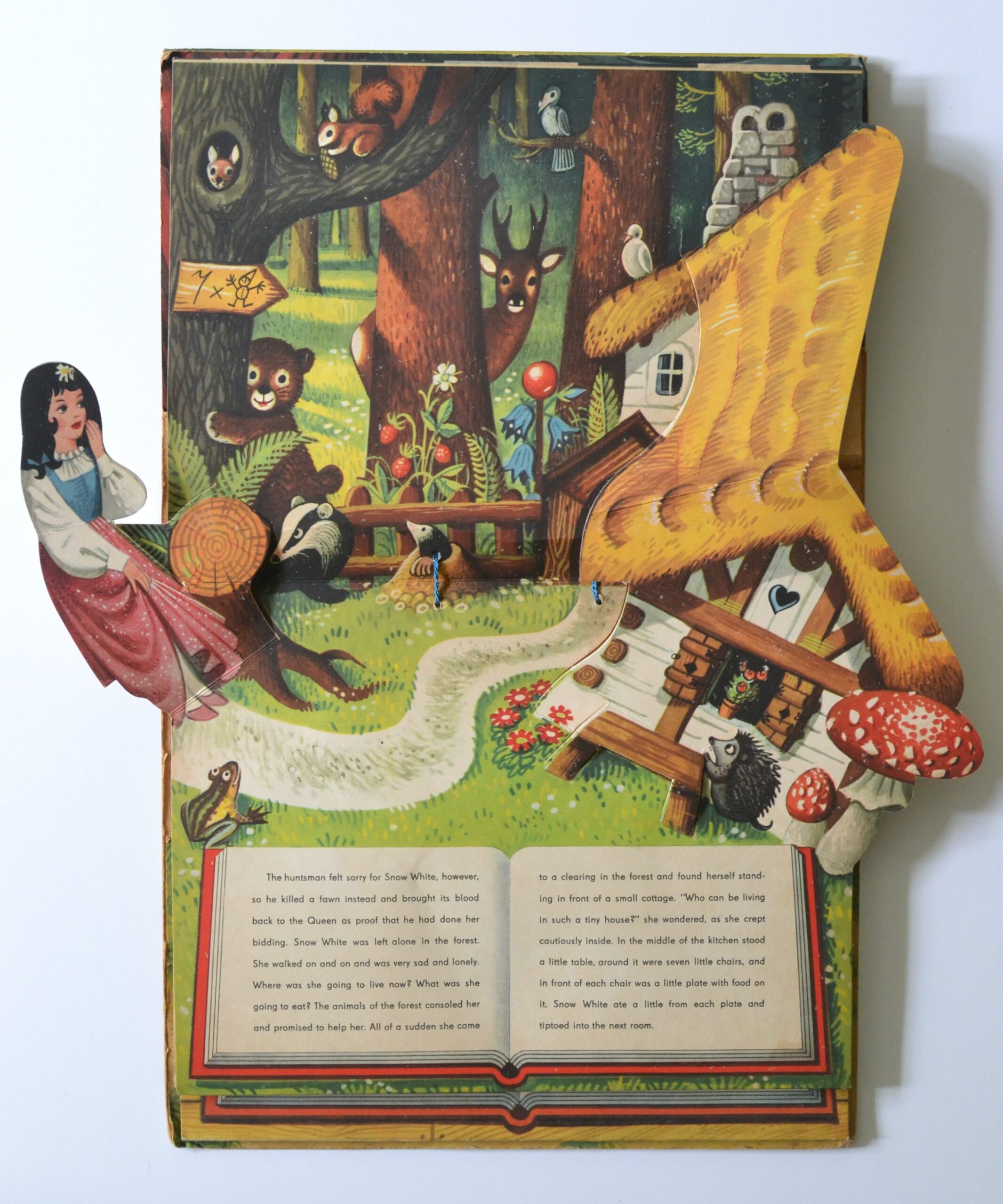 Snow White pop up book by Vojtech Kubasta - Illustrated-Books