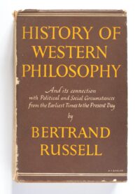 Front cover of History of Western Philosophy by Bertrand Russell